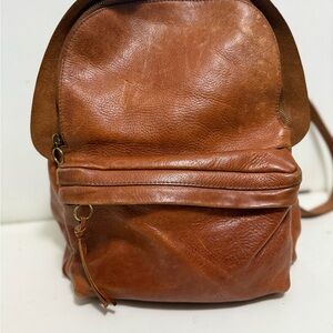 Madewell Genuine Leather Lorimer Backpack